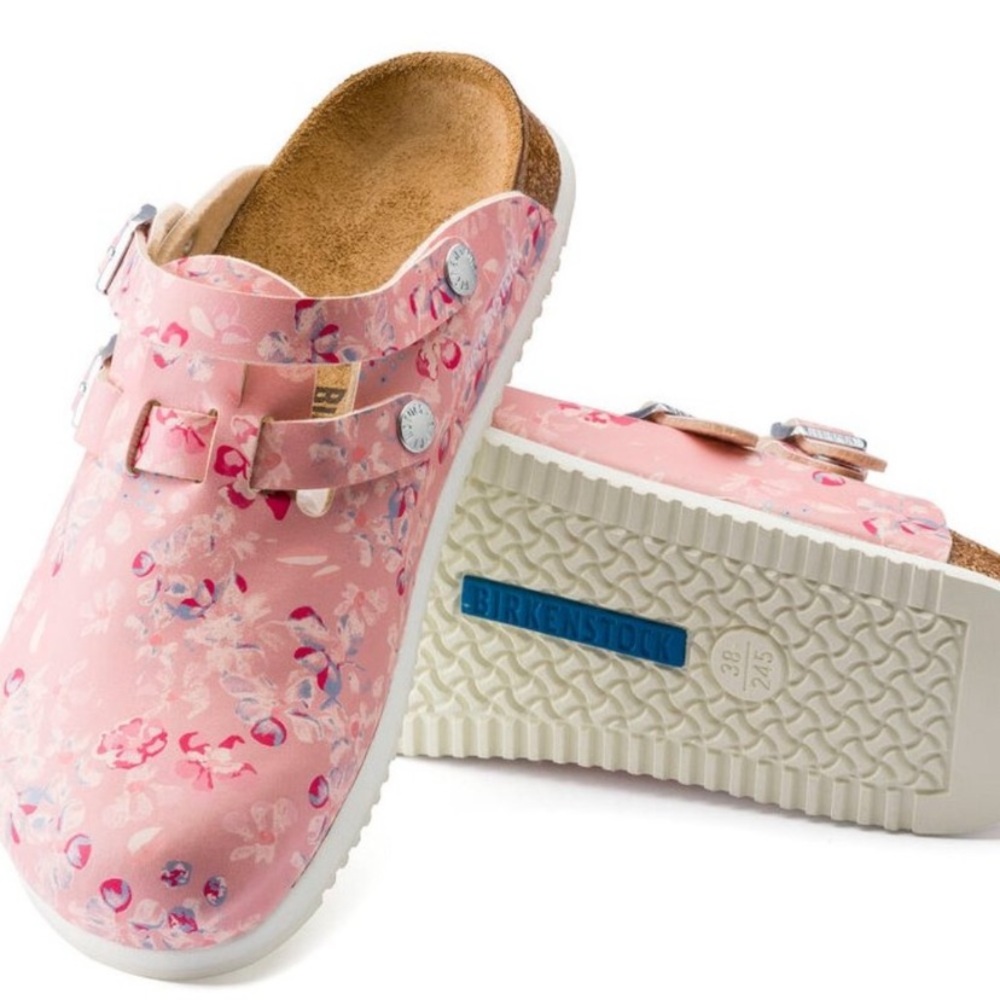 Birkenstock Kay Floral Clogs